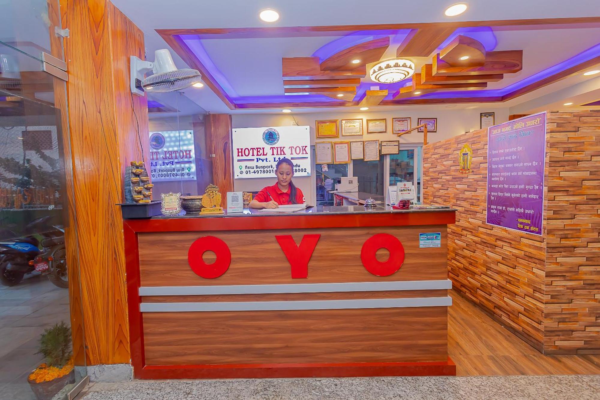 Oyo 799 Hotel Tik Tok Pvt Ltd. Kathmandu Exterior foto